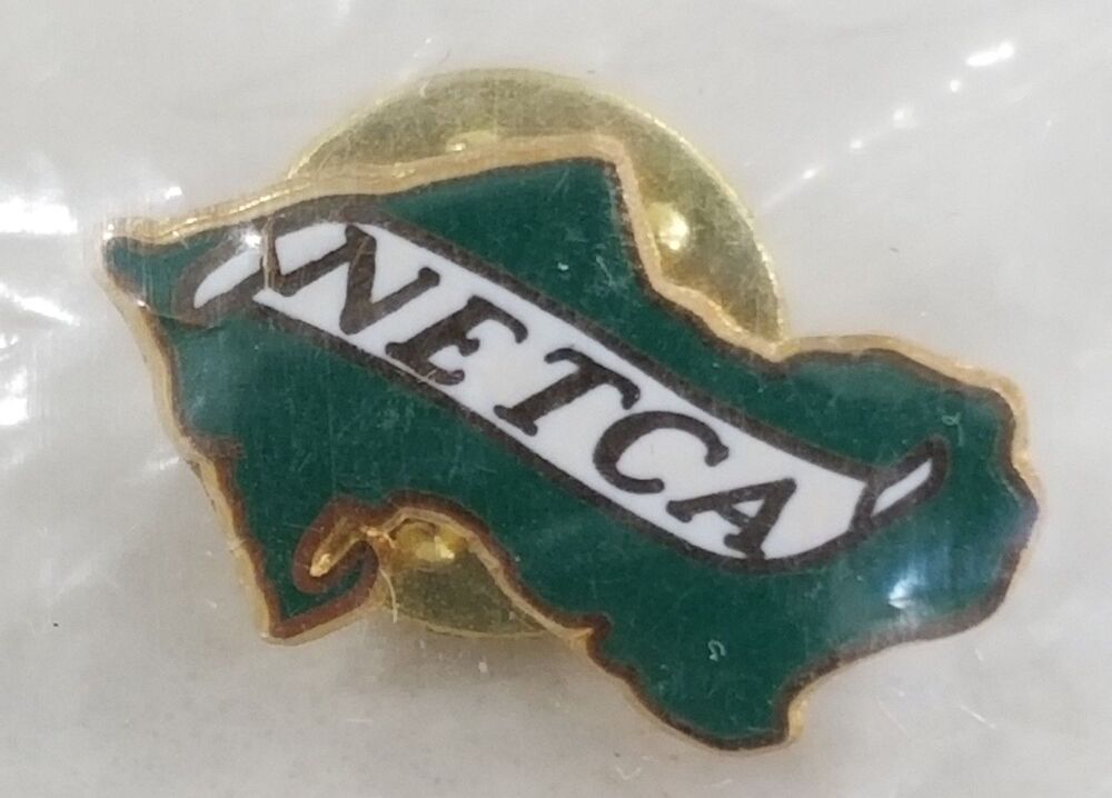 NETCA Train Collectors Association Pin • New England Division • NOS